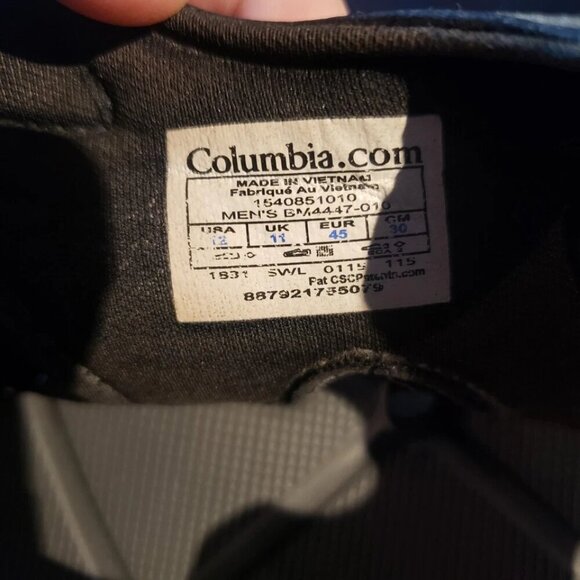 Columbia 2 Strap Sandals Mens US 12 Outdoors hiking water drains - Picture 7 of 7